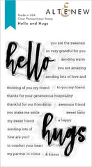Stamp & Die Bundle Hello And Hugs