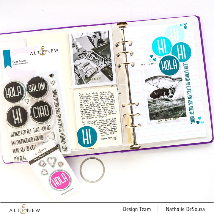 Stamp & Die Bundle Hello Friend