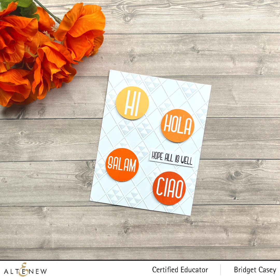 Stamp & Die Bundle Hello Friend