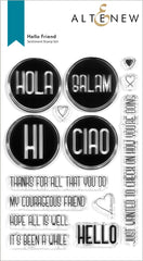 Stamp & Die Bundle Hello Friend