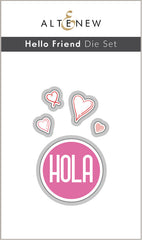 Stamp & Die Bundle Hello Friend
