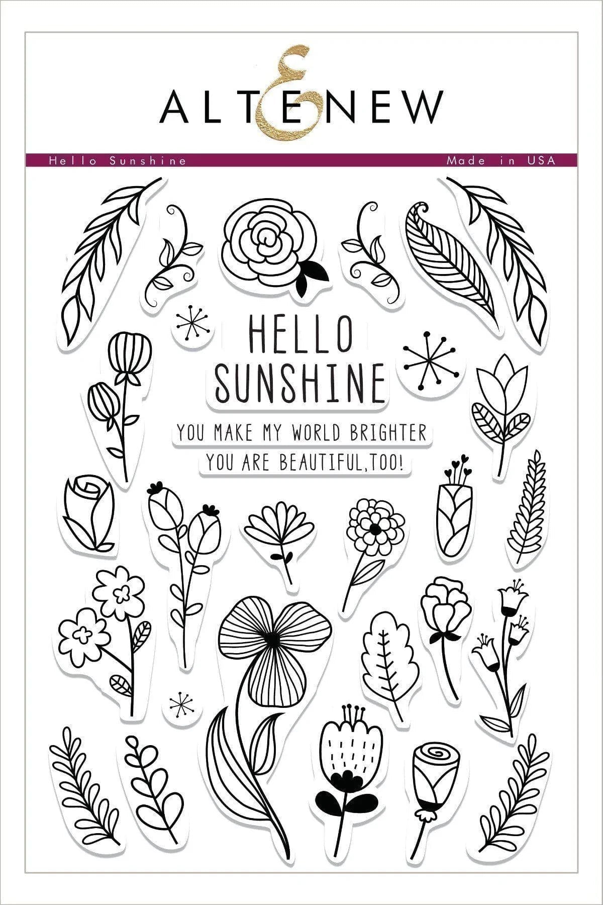 Stamp & Die Bundle Hello Sunshine