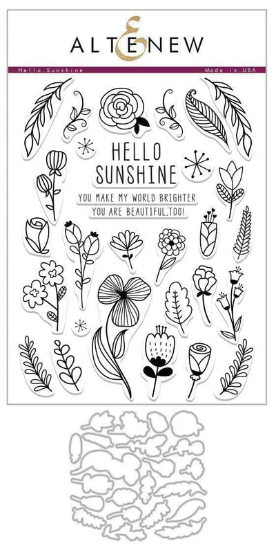 Stamp & Die Bundle Hello Sunshine