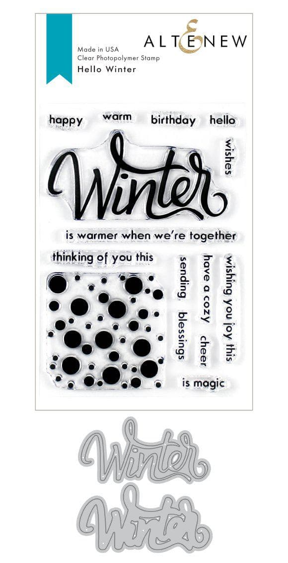Stamp & Die Bundle Hello Winter