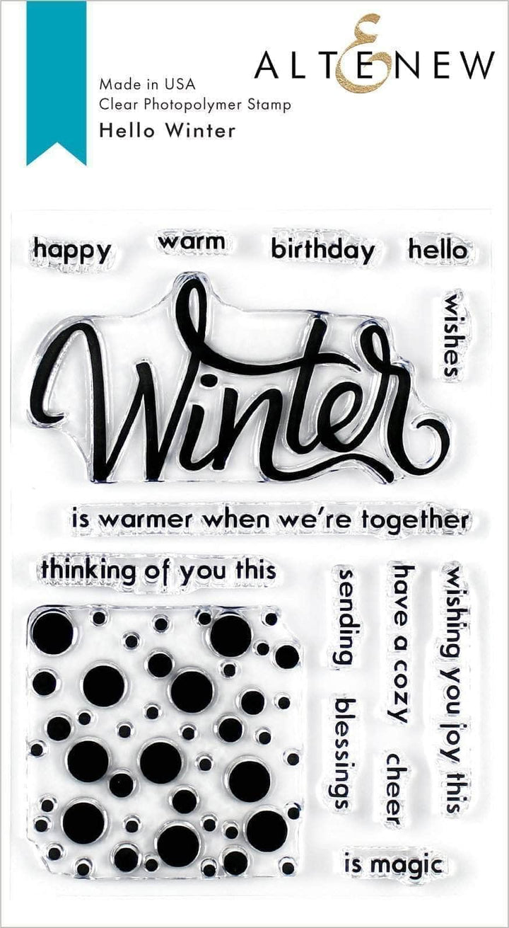 Stamp & Die Bundle Hello Winter