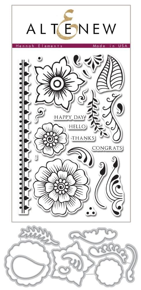 Stamp & Die Bundle Hennah Elements