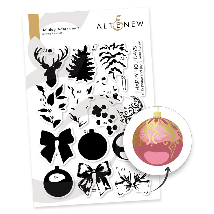 Stamp & Die Bundle Holiday Adornments