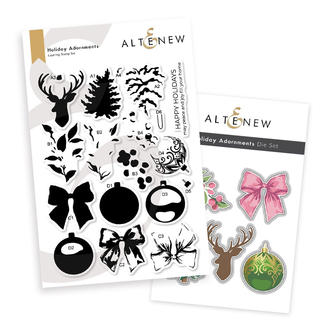 Stamp & Die Bundle Holiday Adornments