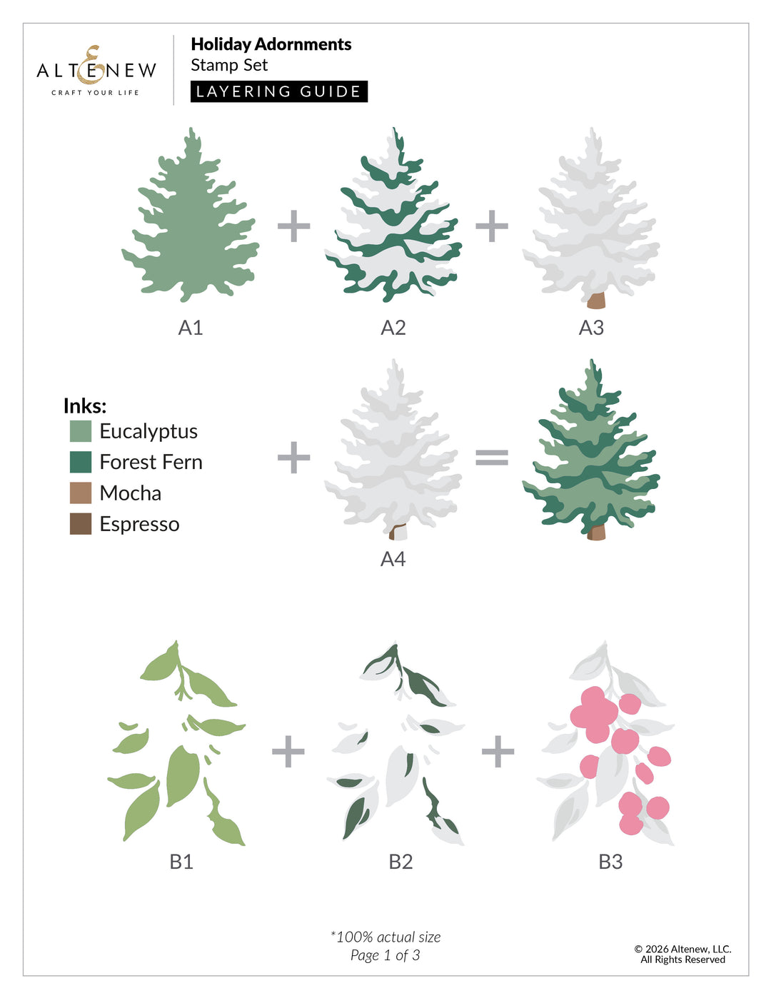 Stamp & Die Bundle Holiday Adornments