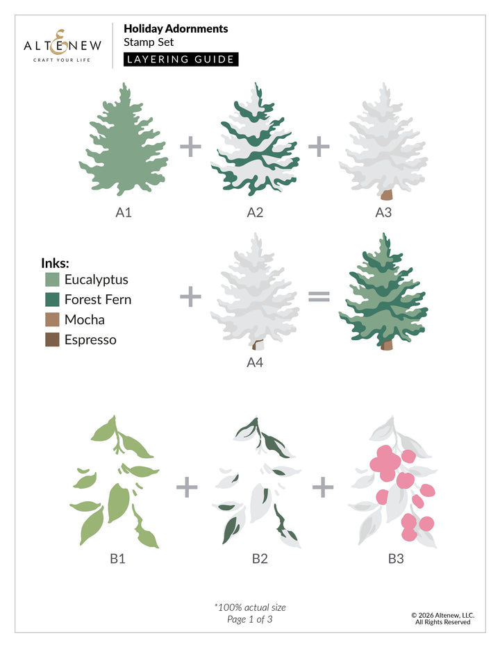 Stamp & Die Bundle Holiday Adornments