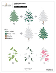 Stamp & Die Bundle Holiday Adornments
