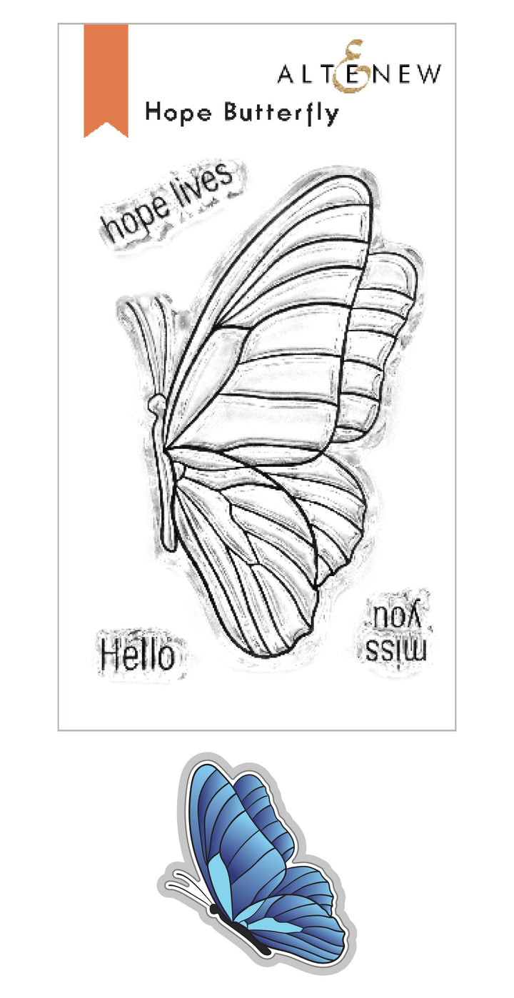 Stamp & Die Bundle Hope Butterfly