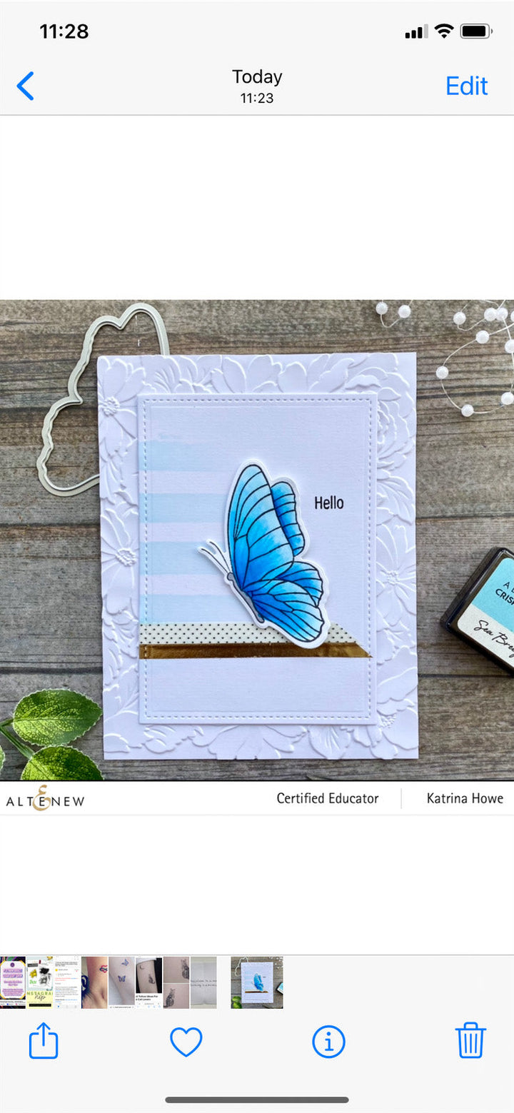 Stamp & Die Bundle Hope Butterfly