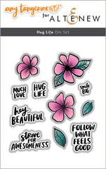 Altenew Stamp & Die Bundle Hug Life