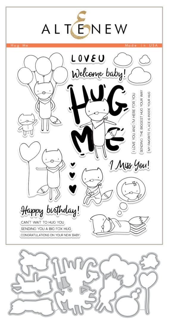 Stamp & Die Bundle Hug Me Stamp & Die Bundle