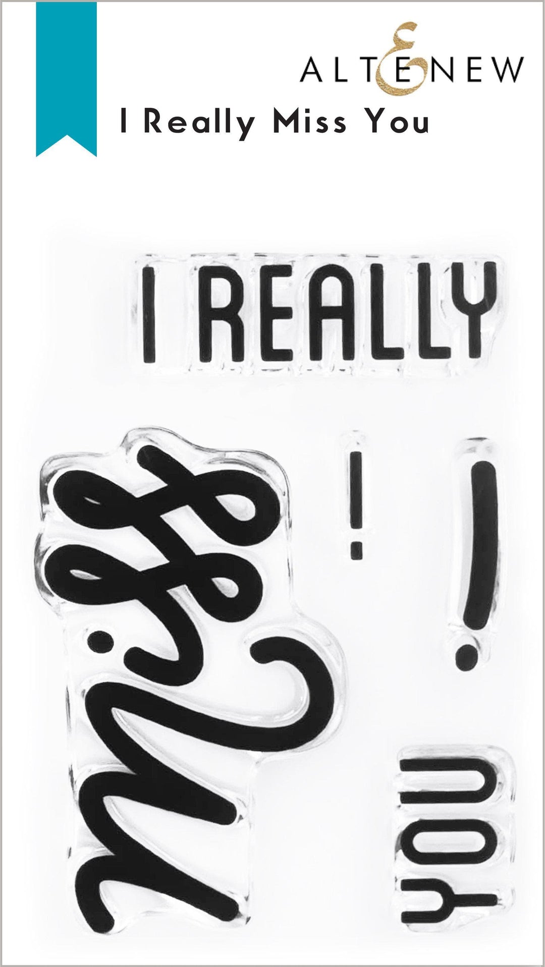 Stamp & Die Bundle I Really Miss You