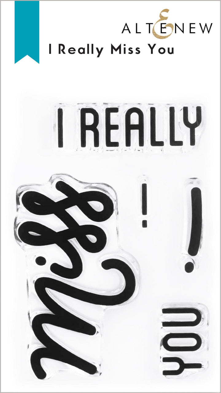 Stamp & Die Bundle I Really Miss You