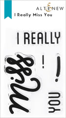 Stamp & Die Bundle I Really Miss You