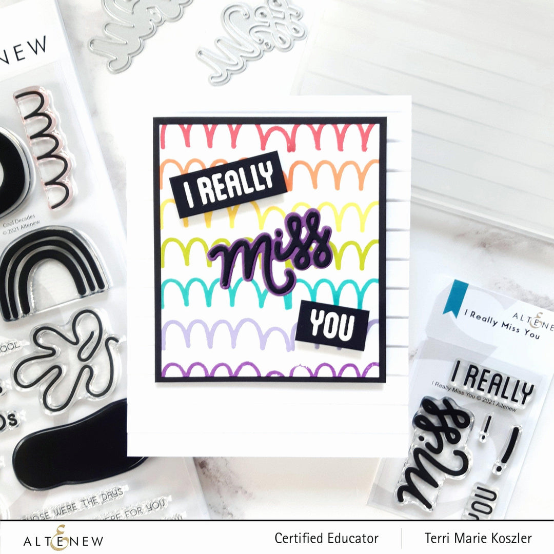 Stamp & Die Bundle I Really Miss You
