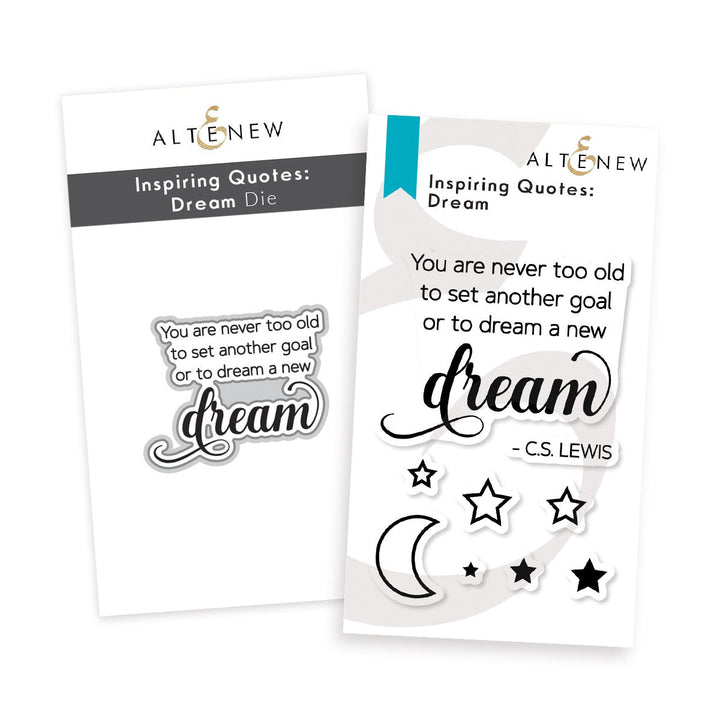 Stamp & Die Bundle Inspiring Quotes - Dream
