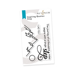 Stamp & Die Bundle Inspiring Quotes - Step