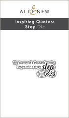 Stamp & Die Bundle Inspiring Quotes - Step