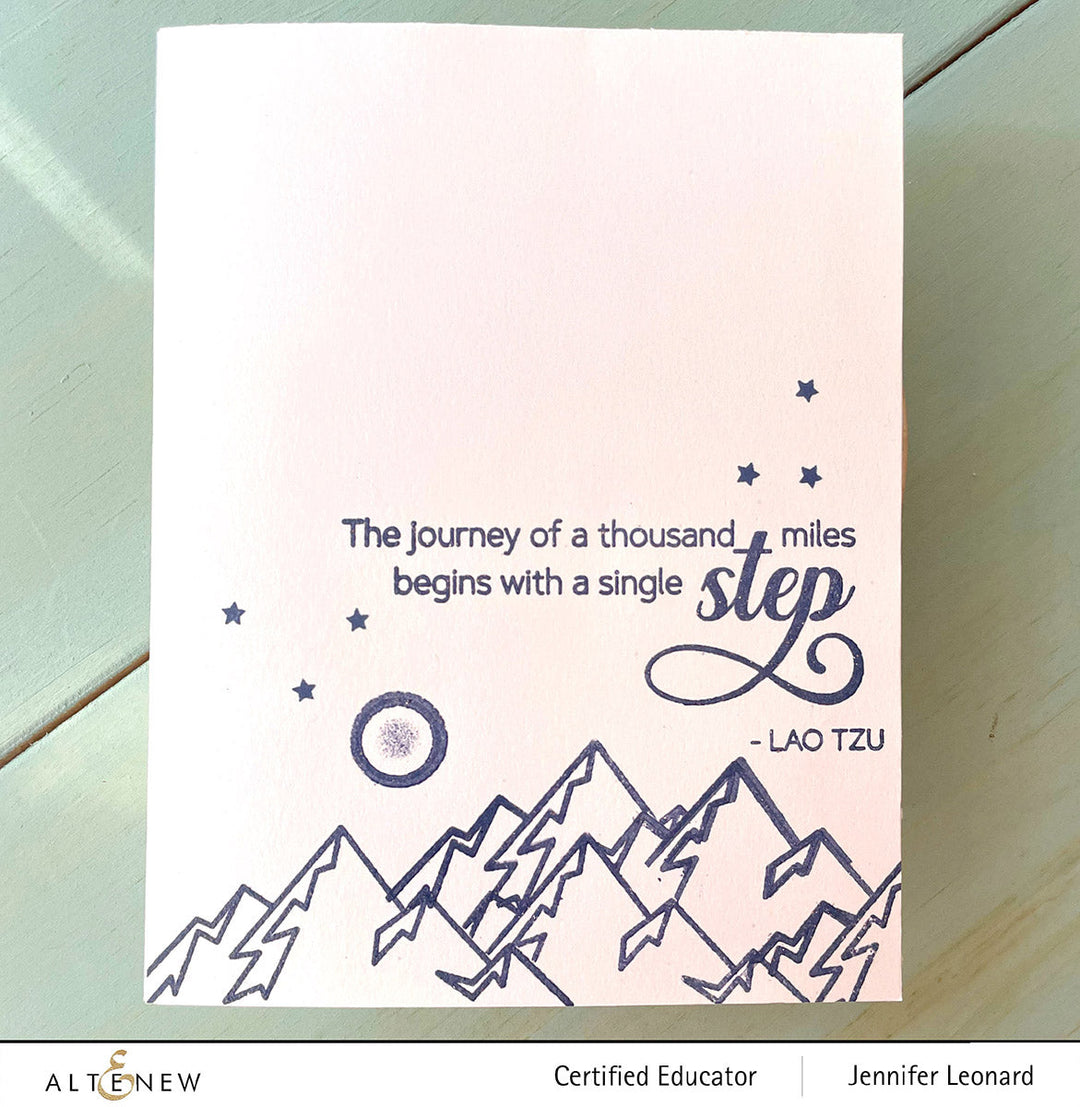 Stamp & Die Bundle Inspiring Quotes - Step