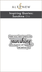 Stamp & Die Bundle Inspiring Quotes - Sunshine