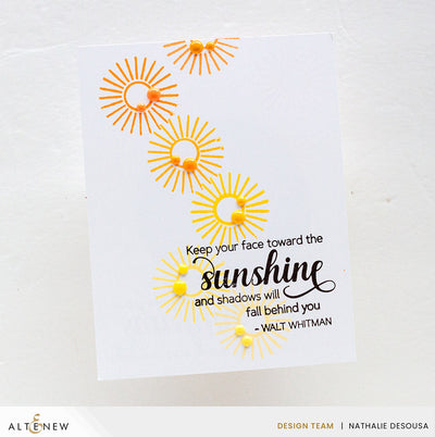 Stamp & Die Bundle Inspiring Quotes - Sunshine