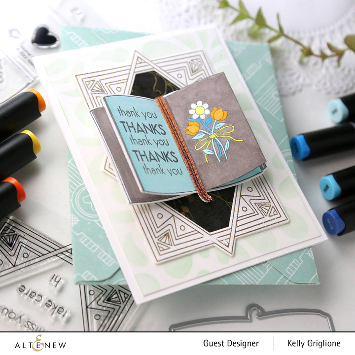 Stamp & Die Bundle Journal Flowers