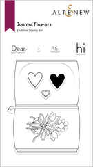 Stamp & Die Bundle Journal Flowers