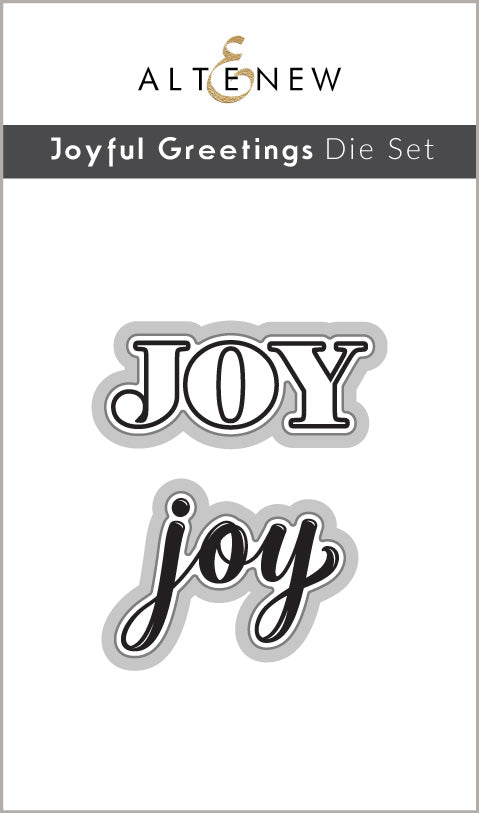 Stamp & Die Bundle Joyful Greetings
