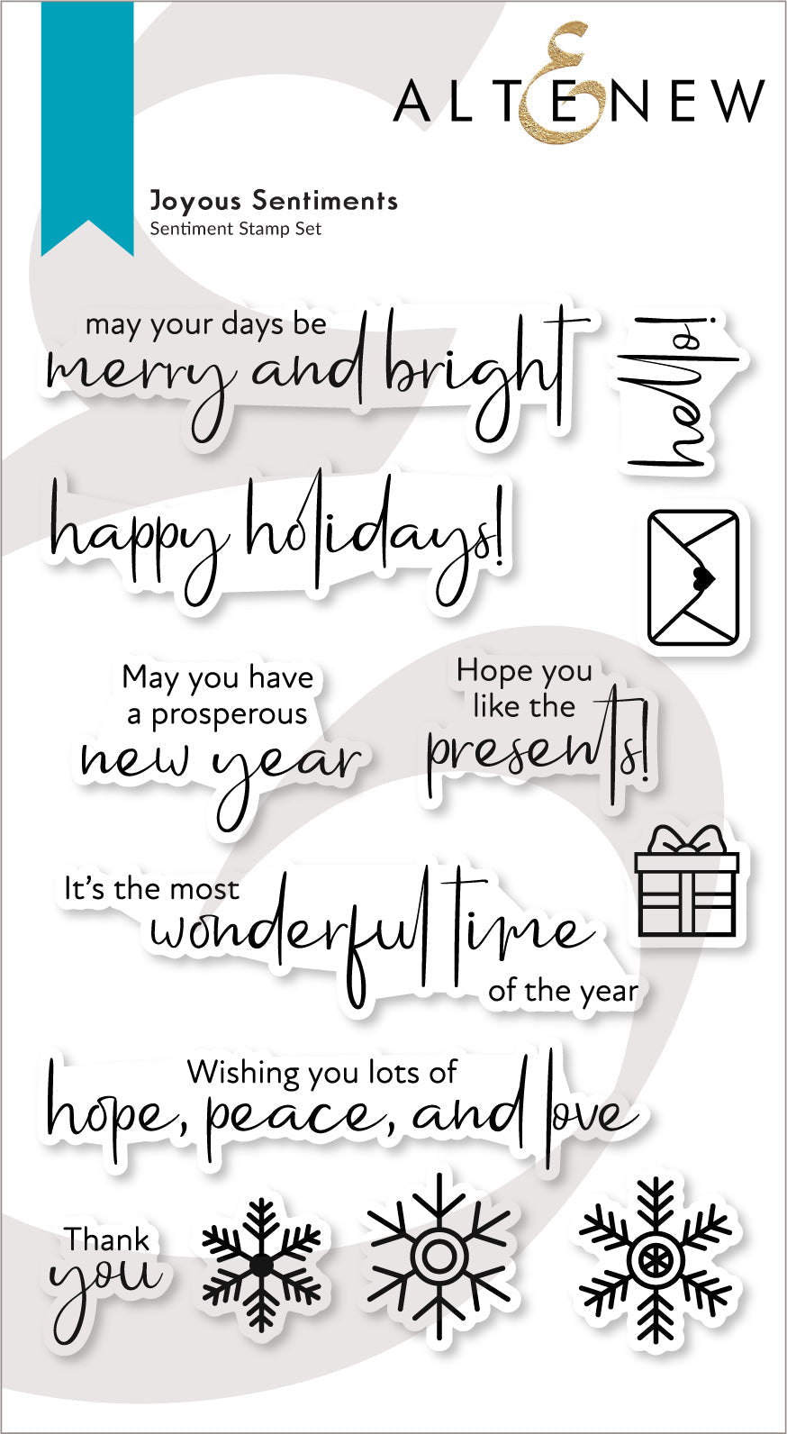 Stamp & Die Bundle Joyous Sentiments
