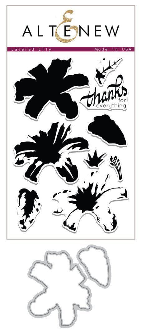 Stamp & Die Bundle Layered Lily