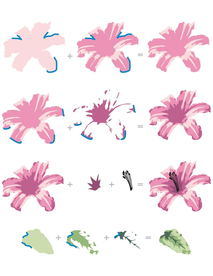 Stamp & Die Bundle Layered Lily