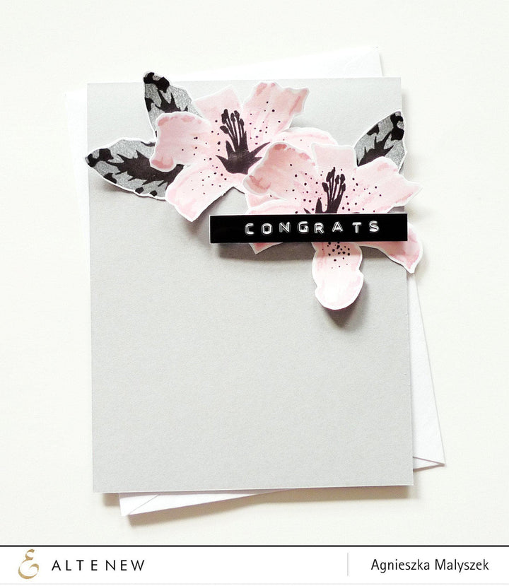 Stamp & Die Bundle Layered Lily