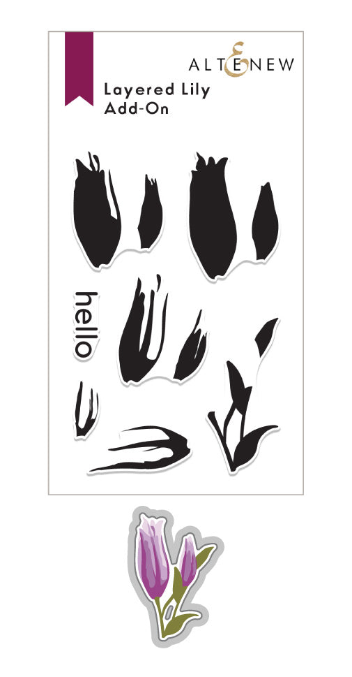 Stamp & Die Bundle Layered Lily Add On