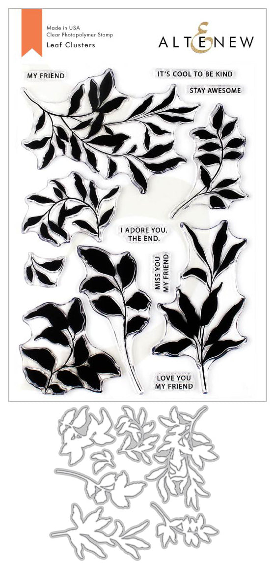 Stamp & Die Bundle Leaf Clusters