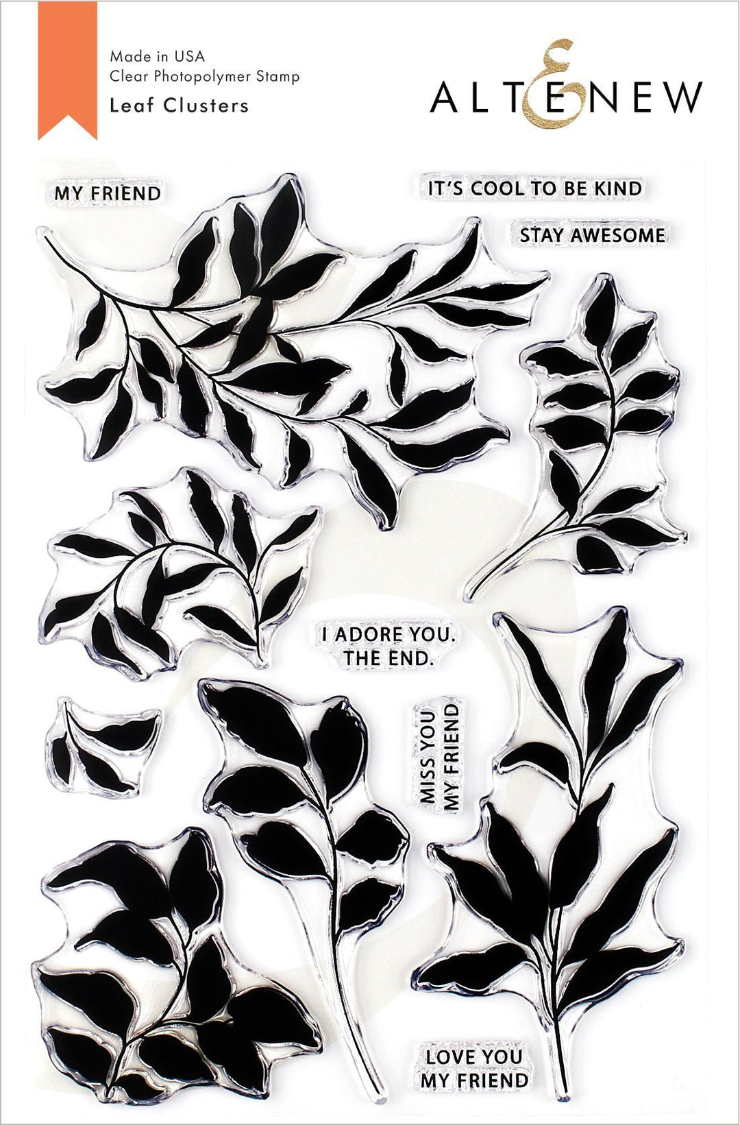 Stamp & Die Bundle Leaf Clusters