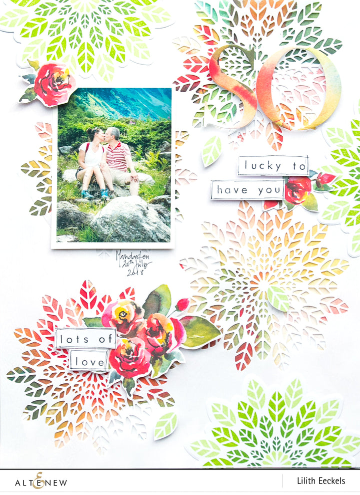 Stamp & Die Bundle Leaf Medallion