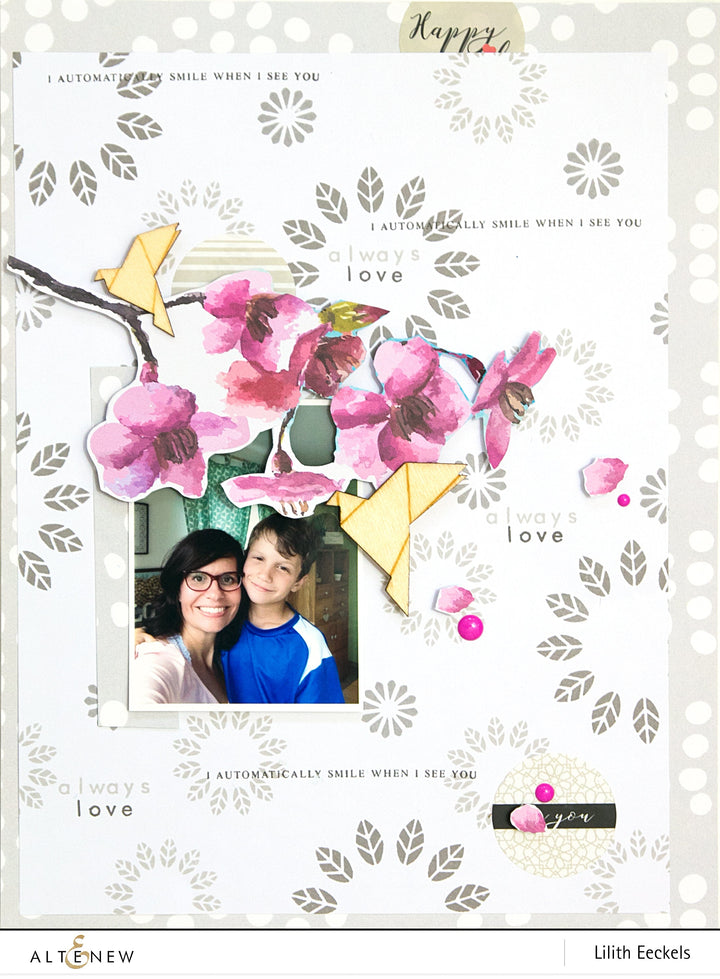 Stamp & Die Bundle Leaf Medallion