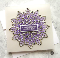 Stamp & Die Bundle Leaf Medallion