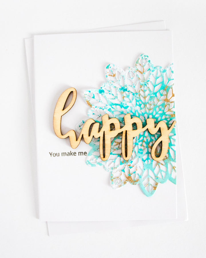 Stamp & Die Bundle Leaf Medallion