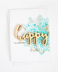 Stamp & Die Bundle Leaf Medallion