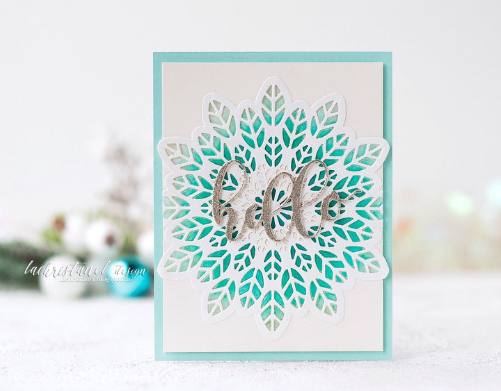 Stamp & Die Bundle Leaf Medallion
