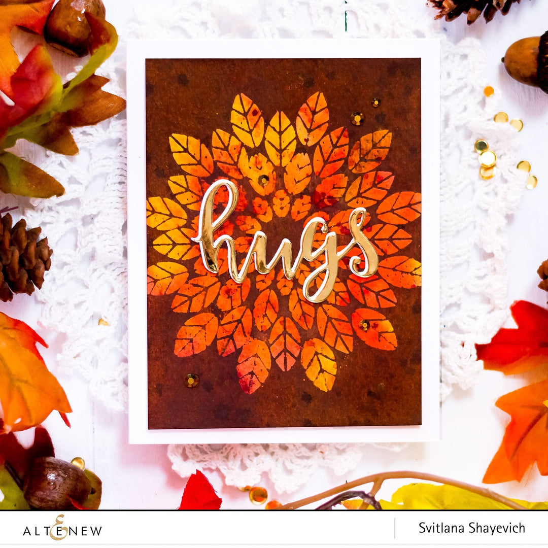 Stamp & Die Bundle Leaf Medallion