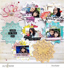 Stamp & Die Bundle Leaf Medallion
