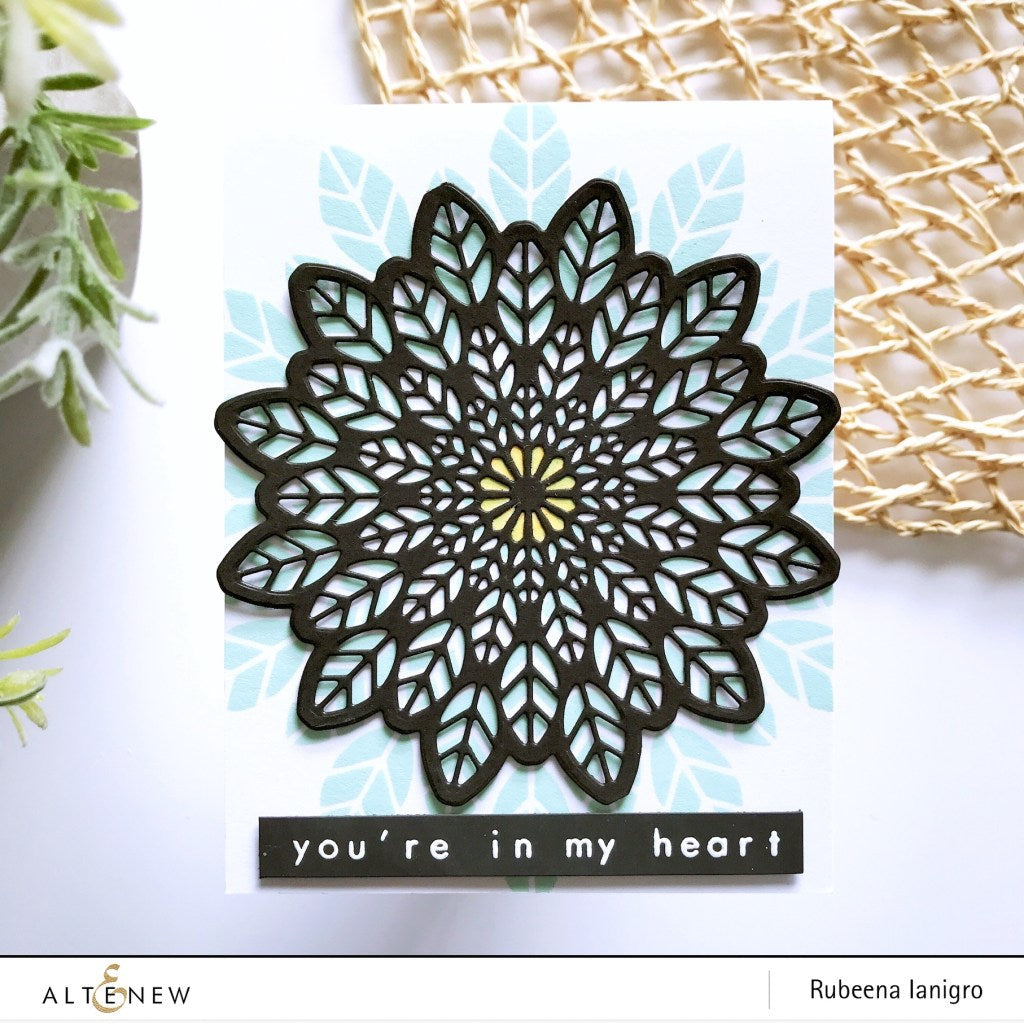 Stamp & Die Bundle Leaf Medallion