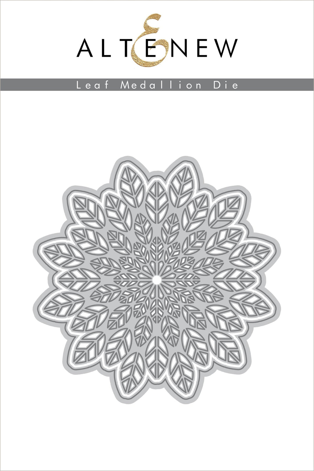 Stamp & Die Bundle Leaf Medallion