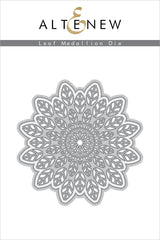 Stamp & Die Bundle Leaf Medallion